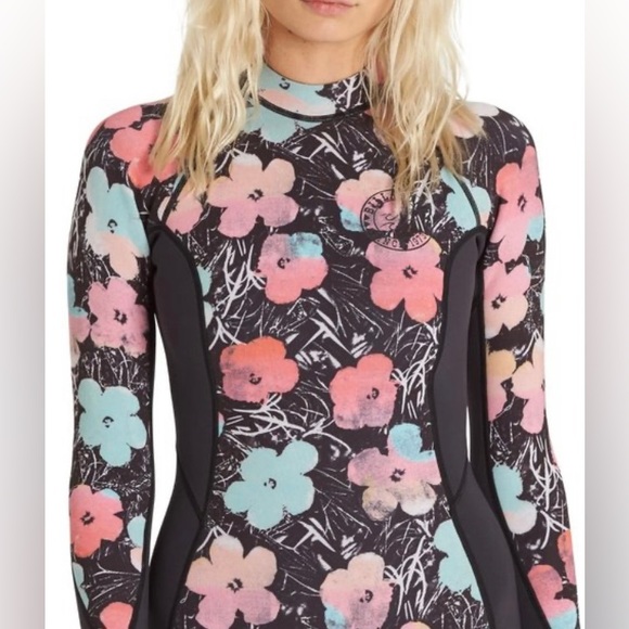 Billabong Other - Billabong Warhol 2/2 Spring Fever Long Sleeve Spring Suit, size 10